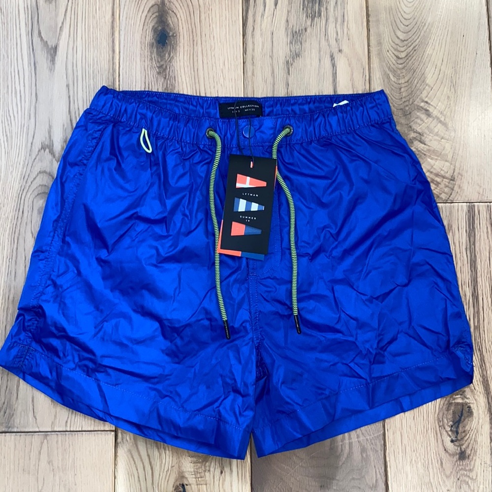 LFTMAN bright blue swim trunk